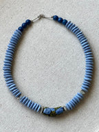Blue & Silver Ashanti Necklace