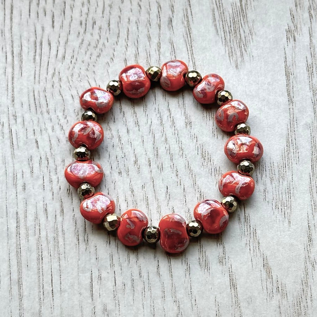 Kazuri Beaded Stretch Bracelet