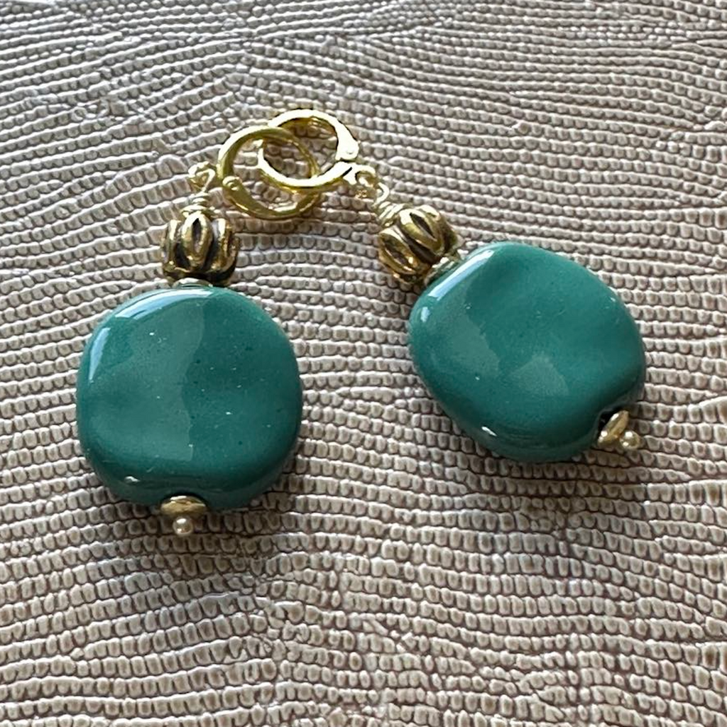 Kazuri Pita Pat Earrings